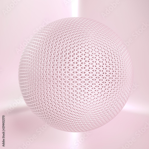 Elegant, beautiful abstract background with elements, studio, pedestal, minimalism. 3d illustration, 3d ..rendering.