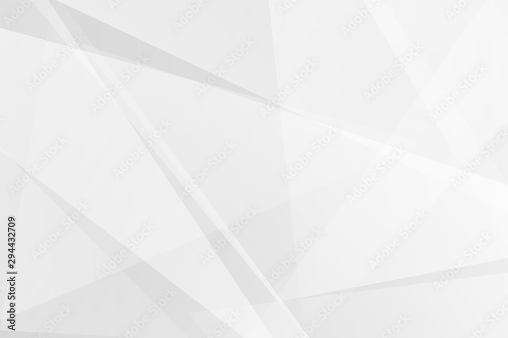 Fototapeta premium Abstract white and grey on light silver background modern design. Vector illustration EPS 10.