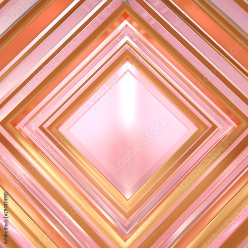 Elegant, beautiful abstract background with elements, studio, pedestal, minimalism. 3d illustration, 3d ..rendering.