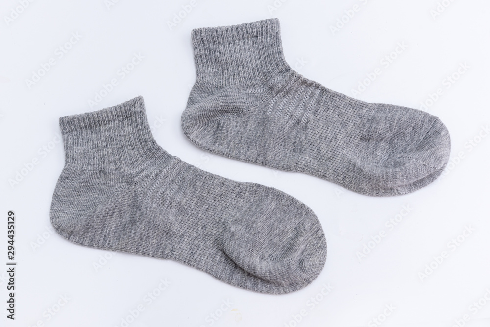 Short Socks on a white background Short Socks on a white background