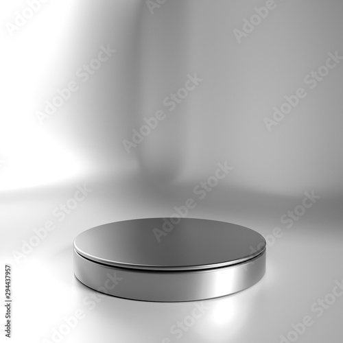 Elegant, beautiful abstract background with elements, studio, pedestal, minimalism. 3d illustration, 3d ..rendering.