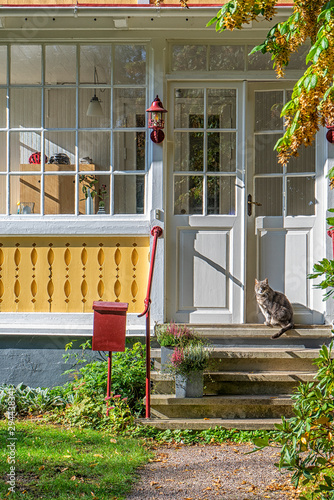 Helsingborg Ramlosa Brunnspark Door Cat