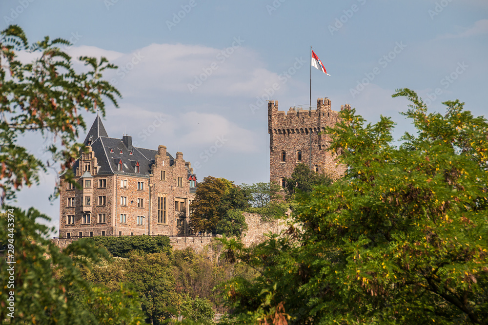 Blick zur Burg