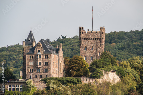 Obraz na płótnie Burg Klopp w salonie