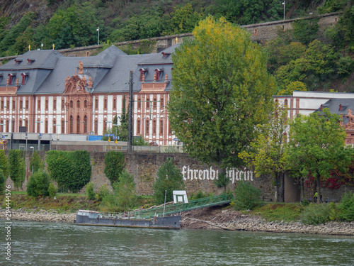 Die stadt Koblenz an Rhein und Mosel photo