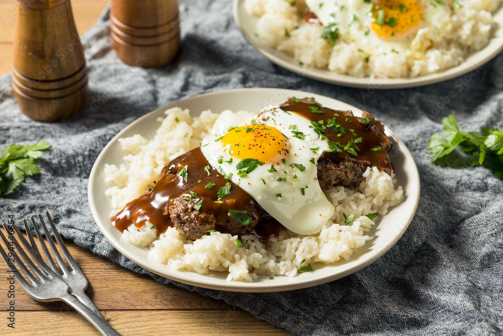 Homemade Hawaiian Loco Moco