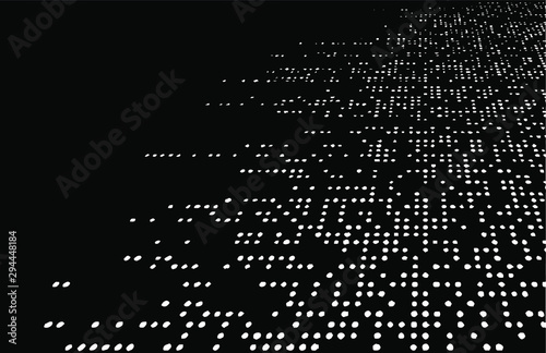 Small uneven spots and particles of debris. Abstract vector texture.  Distressed uneven background. Grunge texture overlay with fine grains isolated on white background. Vector illustration. EPS10.
