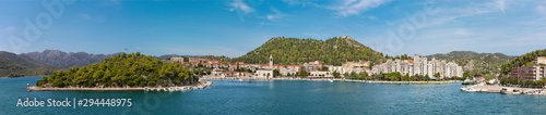 Croatia - The panorama of Ploce harbor. © Renáta Sedmáková