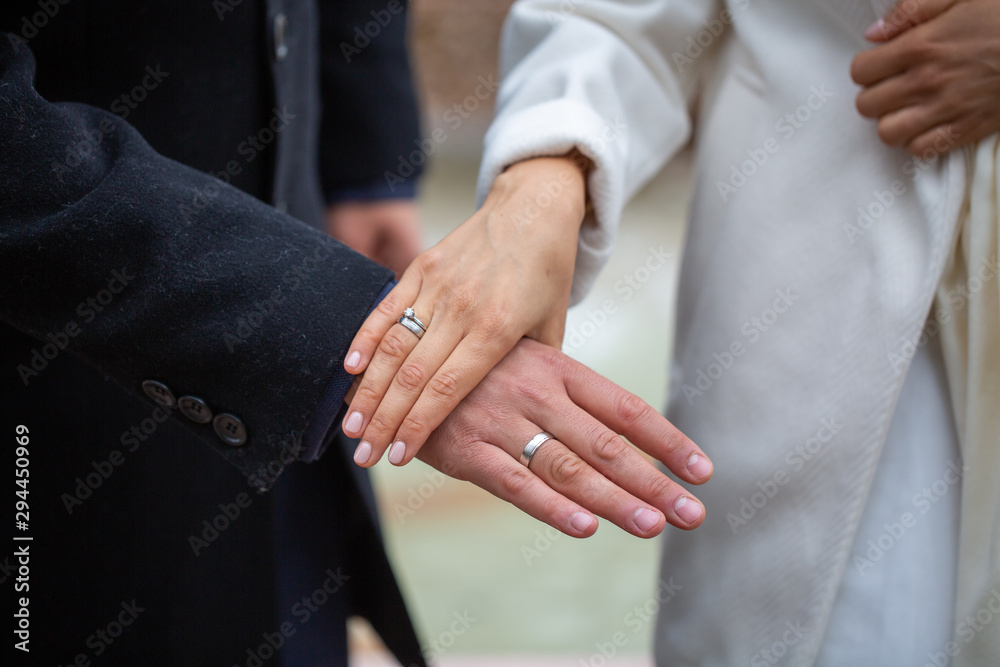 bride and groom holding hands bride and groom holding hands
