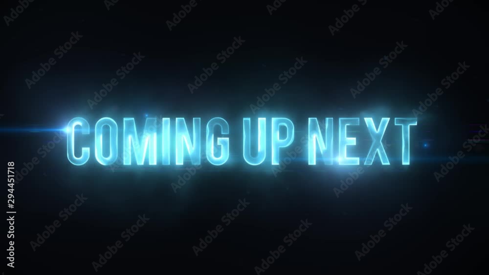 Scifi Movie Trailer Coming Soon Text Reveal/ 4k scifi movie style background with coming soon lighting text reveal like for cinema trailer