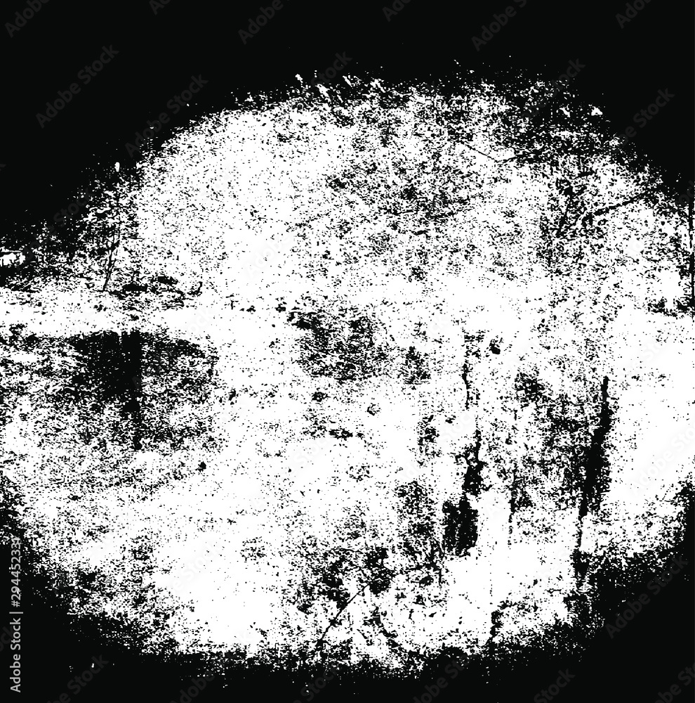 Fototapeta premium Rough black and white texture vector. Distressed overlay texture. Grunge background. Abstract textured effect. Vector Illustration. Black isolated on white background. EPS10.