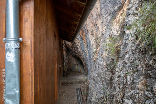 House of Josip Broz-Tito from WW2 in Drvar/Bosnia and Herzegovina, placed in cave