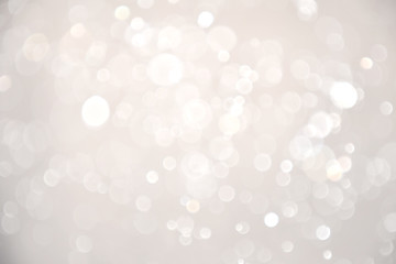 Abstract bokeh lights with soft light background. Blur wall.