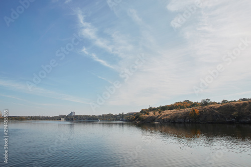 views from the river the ancient city place the wildpark. Mykolaiv Nikolaev Ukraine © AlexGo