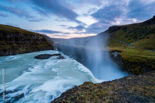 Island - Wasserfall