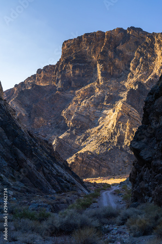 Sunset at Titus Canyon, Death Valley National Park, CA, USA