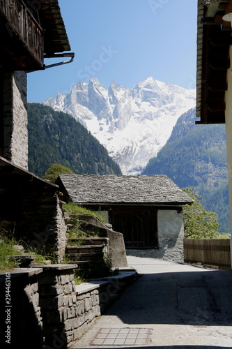 Soglio, Dorfgassen photo