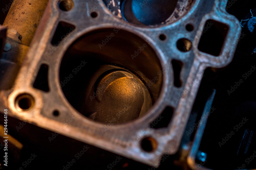 car engine repair cleaning and replacing cylinder head gasket