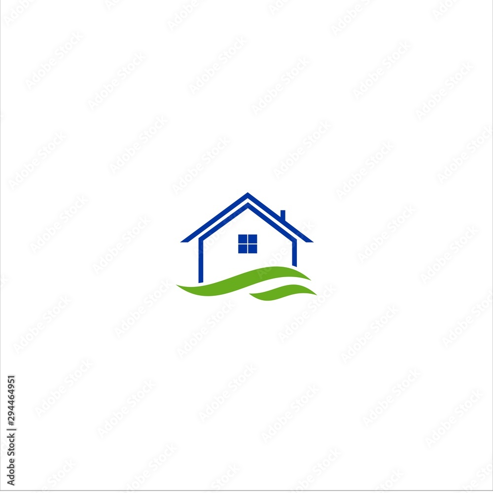 house vector logo graphic modern