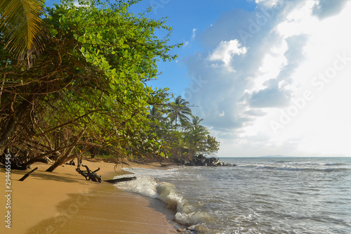 Beach at Little Corn Island in Niceragua