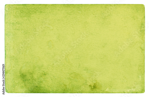 Green paper texture background - clipping path included 