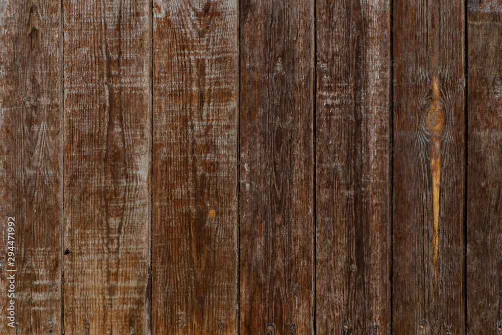 Macro texture of the wall of wooden boards of gray-brown color Macro texture of the wall of wooden boards of gray-brown color