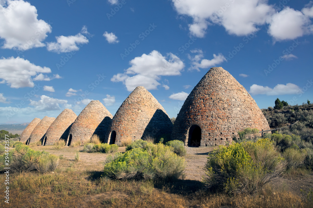 Foto de Ward Charcoal Ovens are a collection of six 30 feet high