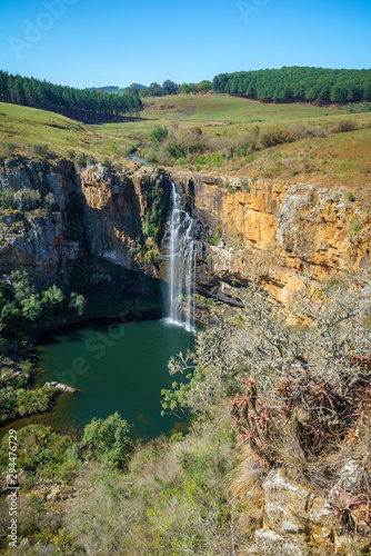 beautiful waterfall berlin falls  panorama route  mpumalanga  south africa 9
