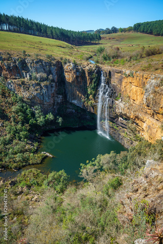 beautiful waterfall berlin falls, panorama route, mpumalanga, south africa 7