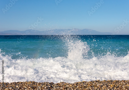 sea and blue sky