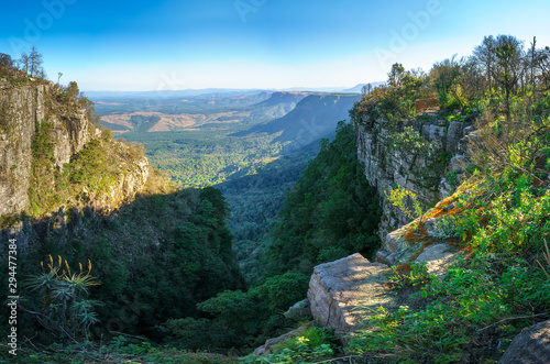Obraz na płótnie gods window, panorama route, mpumalanga, south africa 1 w salonie