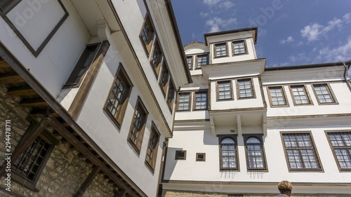 architecture details from ohrid town in northern macedonia