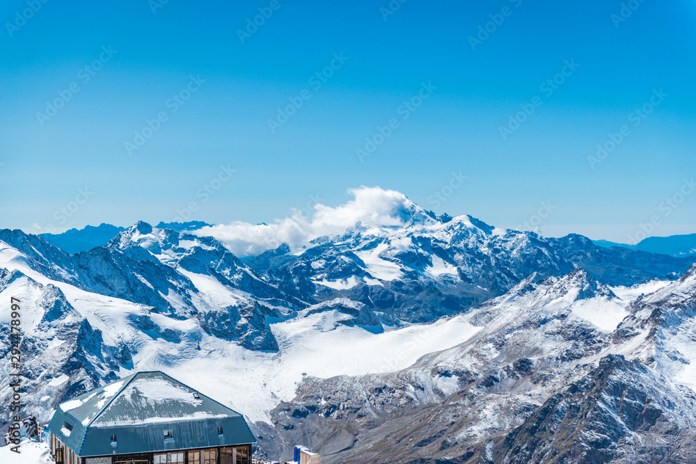Garabashi Station at Mount Elbrus, Caucasus Russia