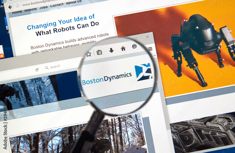 Boston dynamics sale website