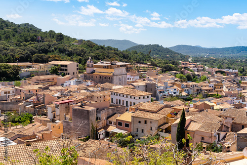 Historic city of Capdepera located in the east of Majorca and neighboring the resort of Cala Ratjada. Spain