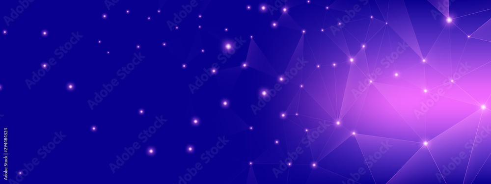 Technology Network. Big Data Visualization. Blue Technology Network. Big Data Visualization. Blue