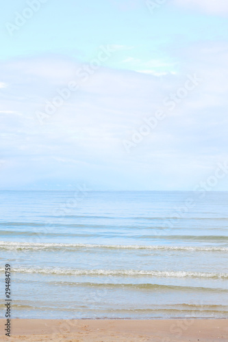 clean Baltic sea beach coast