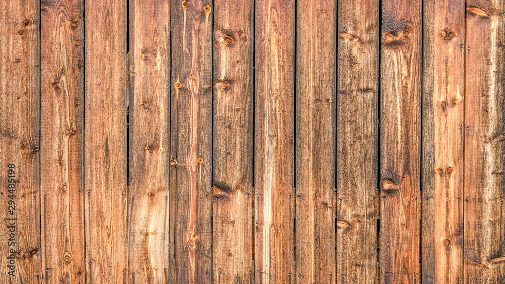 old rustic brown wooden texture - wood background panorama