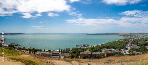 Crimean bridge, Kerch Strait, the city of Kerch 2019