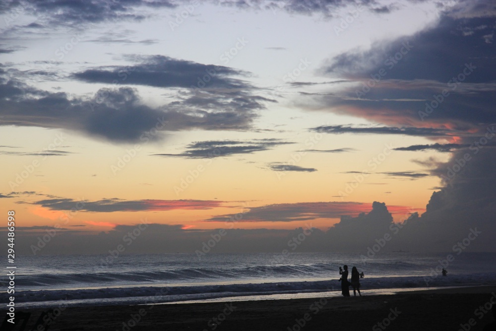 Fototapeta premium Sunset on the sea