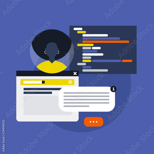 User experience, pop up windows and notifications of different programs and applications