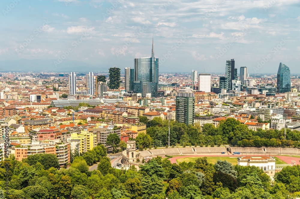 City of Milan Italy