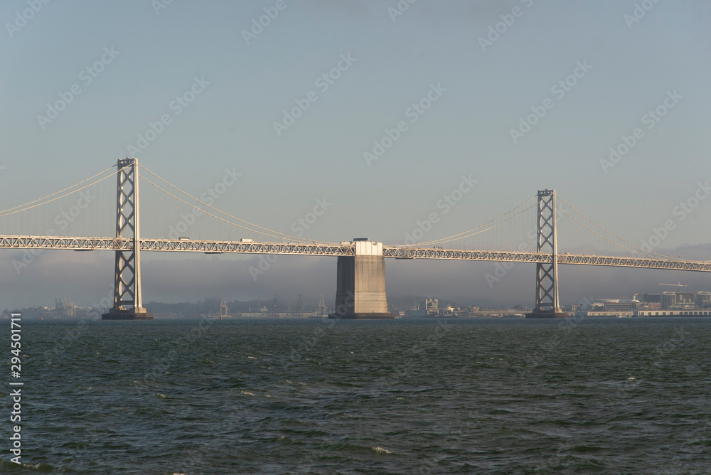 Naklejka premium Okland bay bridge