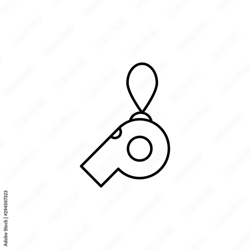 Baseball, whistle icon. Element of american sport icon Baseball, whistle icon. Element of american sport icon