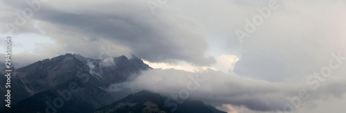 Mountain And Clouds