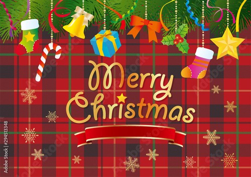 クリスマス背景素材