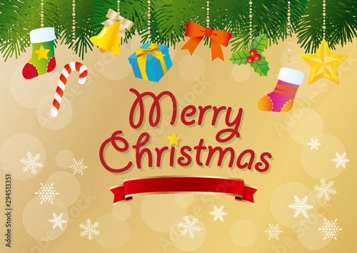 クリスマス背景素材