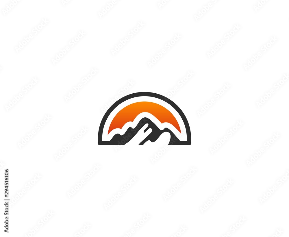 Fototapeta premium Mountain logo