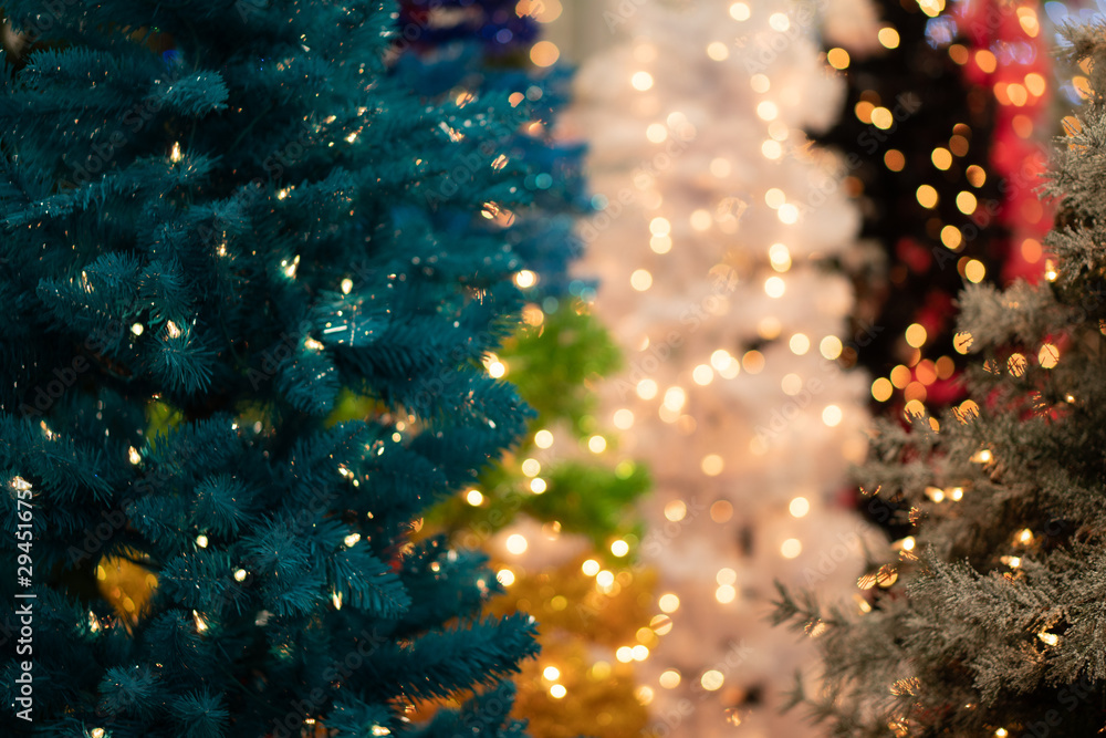 christmas, tree, holiday, christmas tree, decoration, xmas, light, lights, abstract, red, celebration, winter, ball, green, gold, bright, shiny, season, ornament, festive, blue, color, new year, star,
