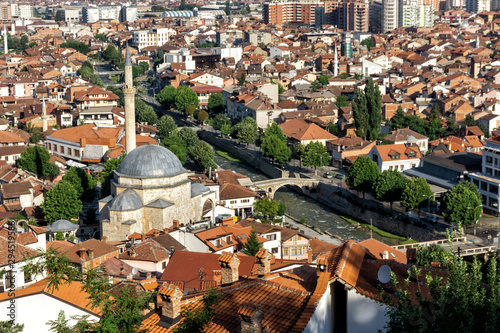 Old Town Panorama in Prizren, Kosovo photo